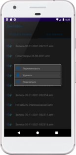 Диктофон 17.0. Скриншот 5