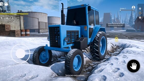 Offroad Snow: Driving Runner 0.3.6. Скриншот 2