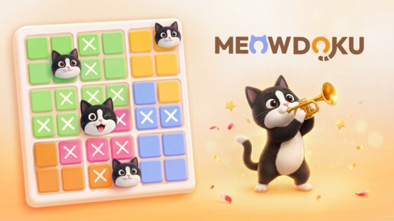 Meowdoku 1.4.1. Скриншот 1