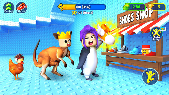Jump Evolution Animal Tower 1.0.1. Скриншот 5