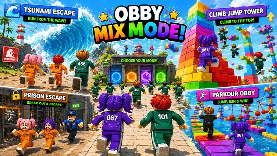 Obby World: Parkour Escape 0.0.2. Скриншот 1