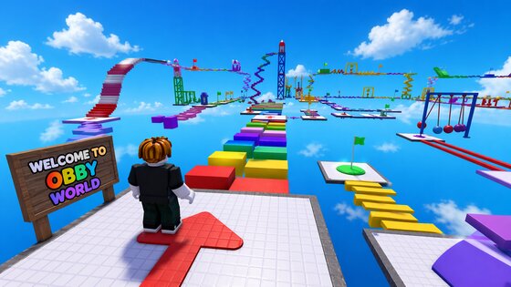 Obby World: Parkour Escape 0.0.2. Скриншот 11