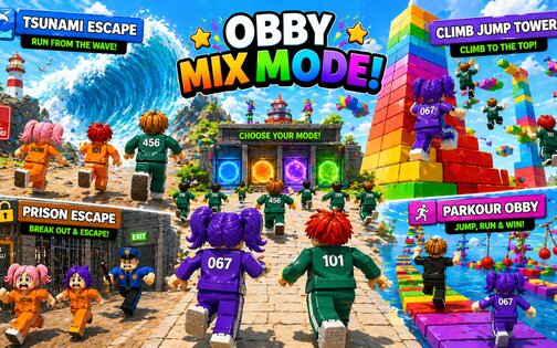 Obby World: Parkour Escape 0.0.2. Скриншот 15