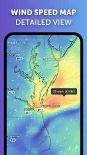 Zoom Earth – прогноз погоды 6.1. Скриншот 4