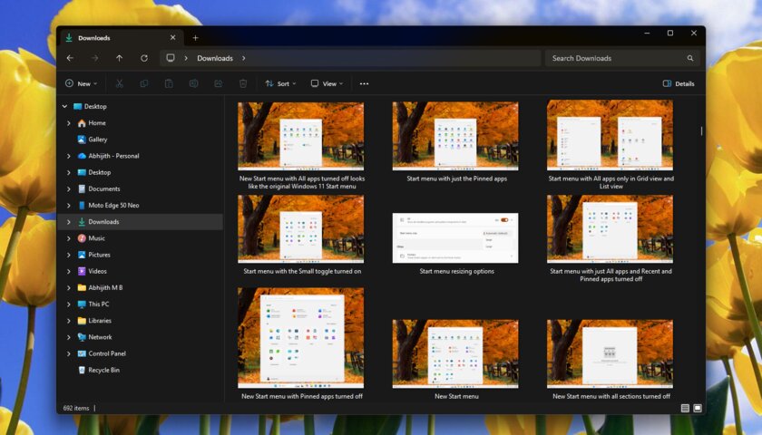 Поиск в Windows 11 научился искать файлы по двум символам и подстроке