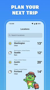 Weather Frog 1.4.2. Скриншот 3