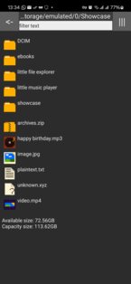 Little File Explorer 4.18. Скриншот 5