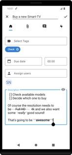 Nextcloud Deck 1.24.7. Скриншот 5