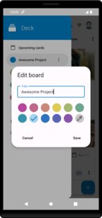 Nextcloud Deck 1.24.7. Скриншот 7