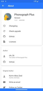 Phonograph Plus 2.0.0-rc1. Скриншот 1