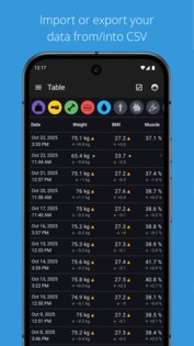 openScale 3.1.1. Скриншот 4