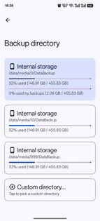 DataBackup 2.0.12. Скриншот 4
