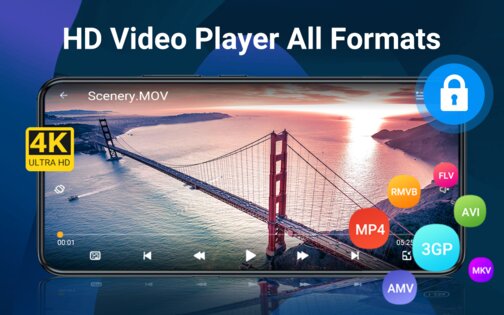 HD Video Player All Formats 2.6.2. Скриншот 9