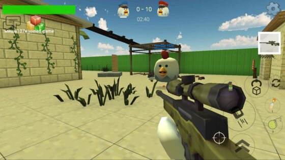Онлайн Мемный Чикен 3D. Скриншот 2