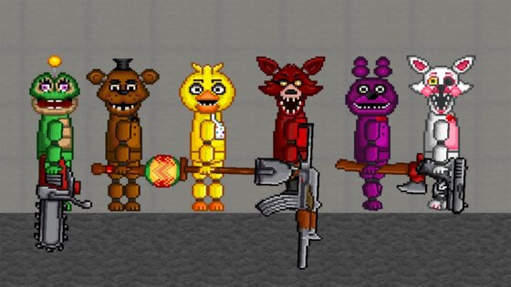 Five Nights Playground Sandbox 1.0. Скриншот 1
