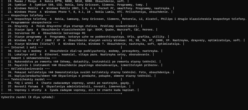 Энтузиасты создали форум, который работает из MS‑DOS и Telnet— и выпустили клиент для Android 1.0+