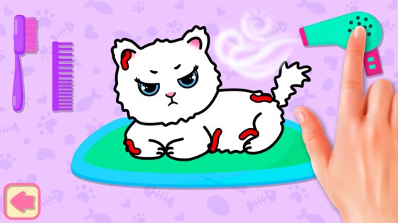 Мой Котик: Забота о Животных 1.0. Скриншот 2