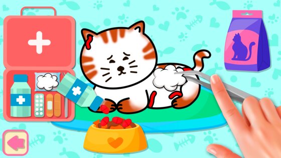 Мой Котик: Забота о Животных 1.0. Скриншот 4