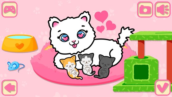 Мой Котик: Забота о Животных 1.0. Скриншот 5