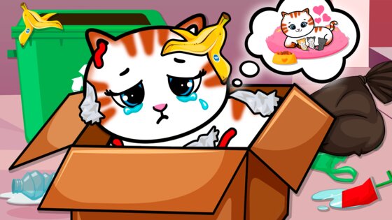 Мой Котик: Забота о Животных 1.0. Скриншот 7
