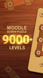 Woodle - Wood Screw Puzzle 1.2. Скриншот 1