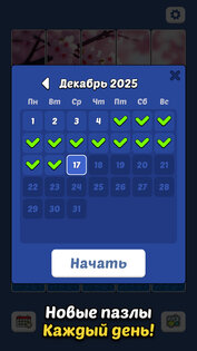 Картинки из блоков – красивые пазлы-головоломки 29. Скриншот 3