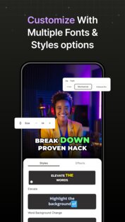AI Captions 0.6.0. Скриншот 4