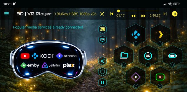 3D VR Player 2.07. Скриншот 2