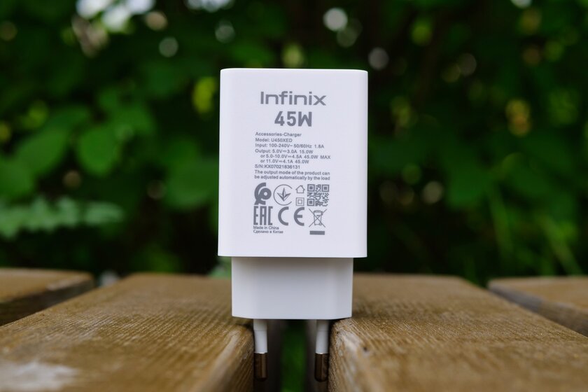Настоящий геймерский, а не просто мощный смартфон. Обзор Infinix GT 50 Pro с СЖО и триггерами — Автономность и зарядка. 2