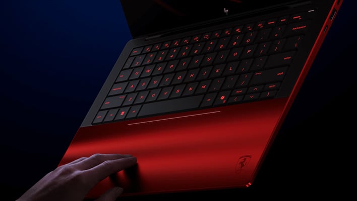 HP и Ferrari создали лимитированный люксовый ноутбук стоимостью 5599 долларов