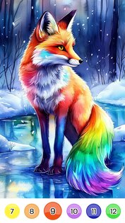 Раскраска по номерам – Игры для детей 1.2. Скриншот 5