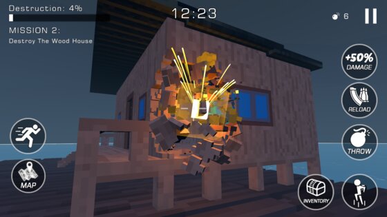 Pixel Destruction Simulator 3D 3.0. Скриншот 6