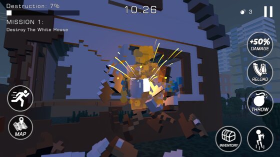 Pixel Destruction Simulator 3D 3.0. Скриншот 9