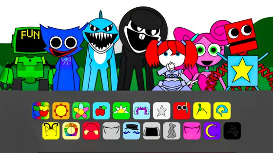 Sprunki Poppy Playtime 2.0. Скриншот 5