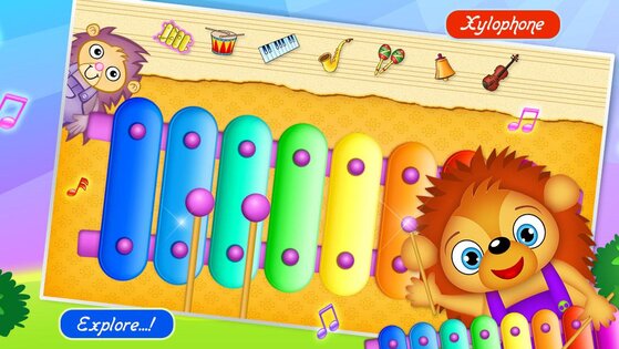 Mузыка для детей: музыкальные игры для детей 3.47c. Скриншот 1