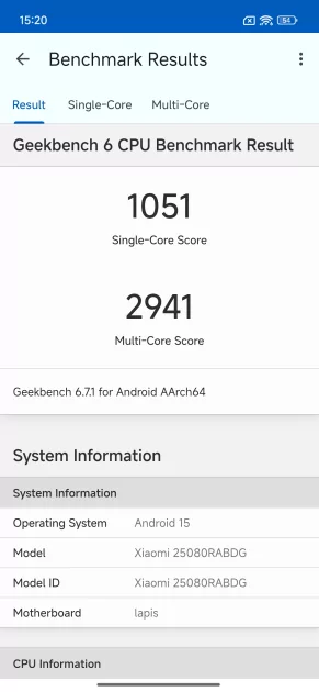 Формула успеха от REDMI: обзор сбалансированного Note 15 Pro 5G — Чипсет. 3