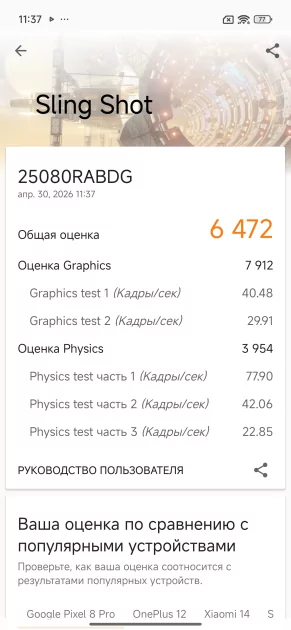 Формула успеха от REDMI: обзор сбалансированного Note 15 Pro 5G — Чипсет. 10