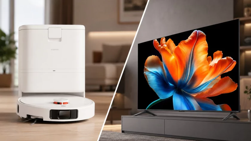 В России появились новые телевизоры Xiaomi TV S mini-LED и робот-пылесос Xiaomi Robot Vacuum H50 Pro