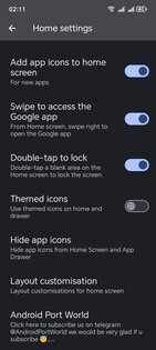 Nothing Launcher Port 2.6.15. Скриншот 5