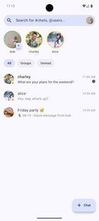 FluffyChat 2.6.0. Скриншот 1