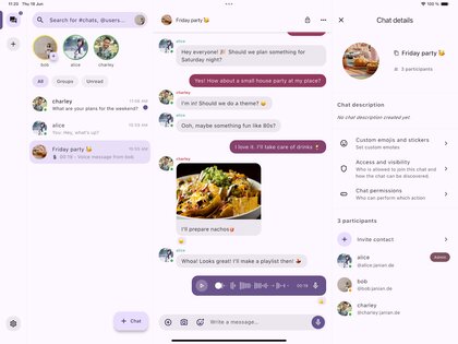 FluffyChat 2.6.0. Скриншот 8