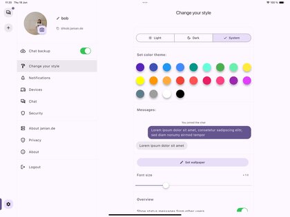 FluffyChat 2.6.0. Скриншот 9