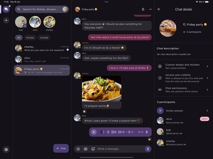 FluffyChat 2.6.0. Скриншот 11