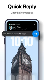 Dynamic Notch Notification Bar 6.0. Скриншот 3