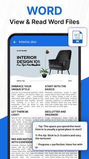 Document Viewer PDF, DOC, ZIP 43.0. Скриншот 4