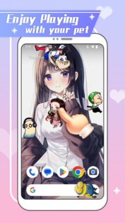 Аниме Шимеджи Экранные Питомцы 1.0.8. Скриншот 6