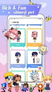Аниме Шимеджи Экранные Питомцы 1.0.8. Скриншот 8