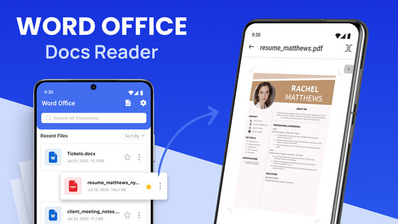 Открыть Word Документ 2.1.0. Скриншот 1