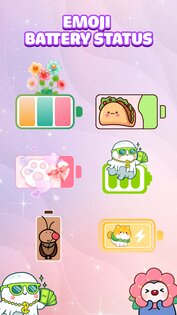 Emoji Battery Icon Customize 1.4.2. Скриншот 10