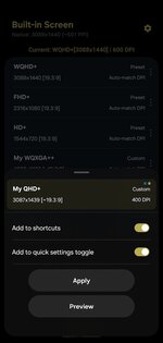 Pixels: Resolution+DPI Changer 4.15. Скриншот 3